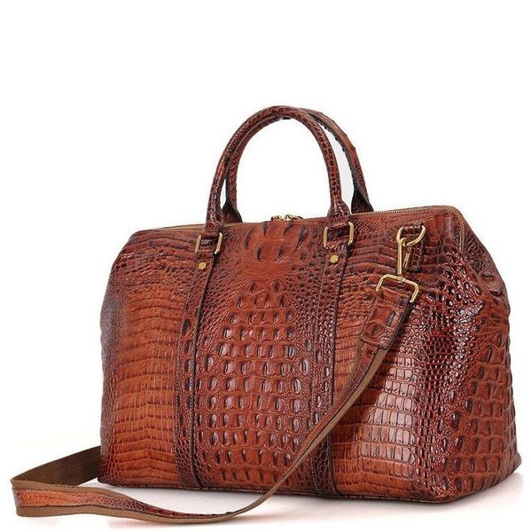 

Дорожная кожаная сумка Vintage 14397 Коричневый