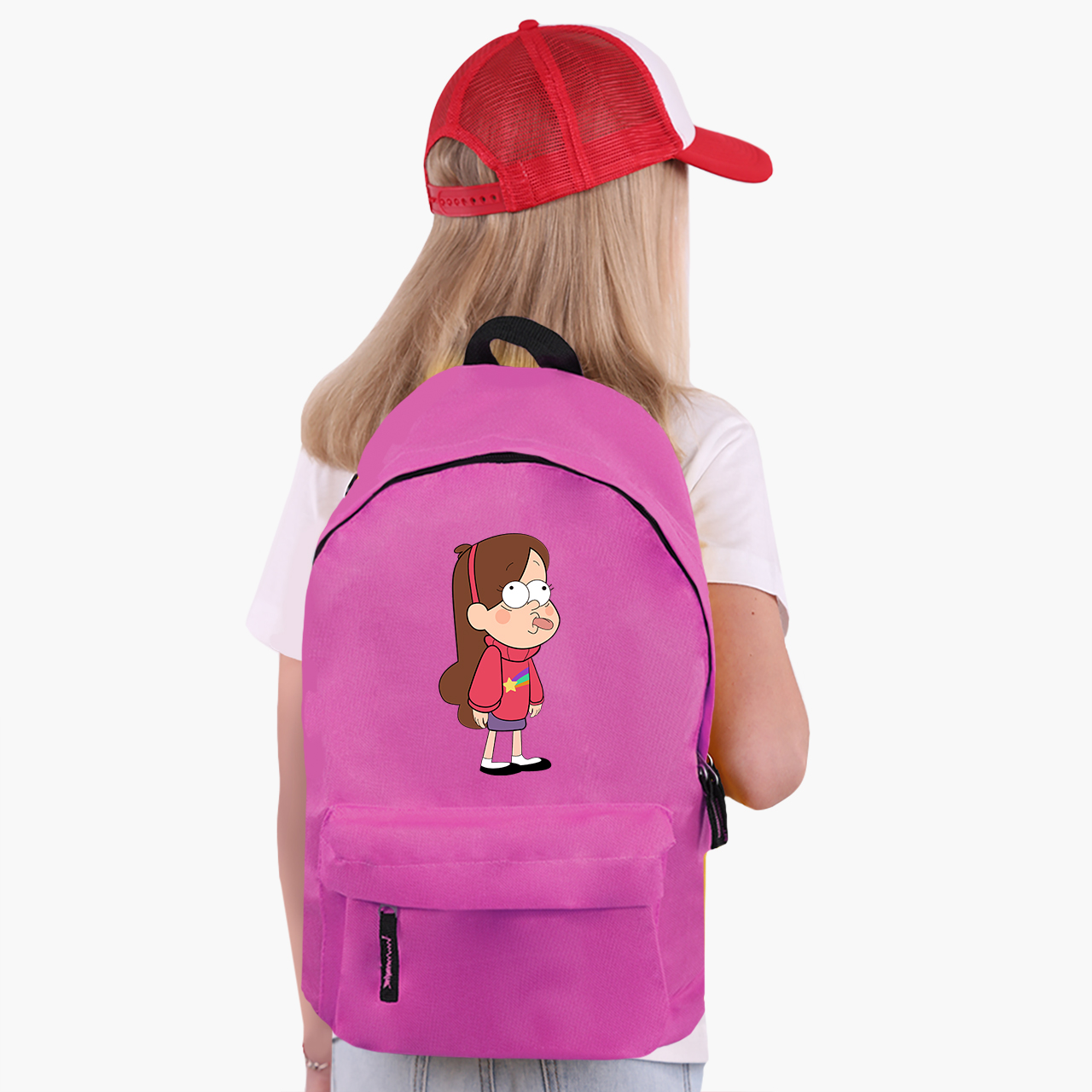

Рюкзак детский Гравити Фолз Мейбл Пайнс (Gravity Falls Mabel Pines) (9263-2625) 17 л Розовый