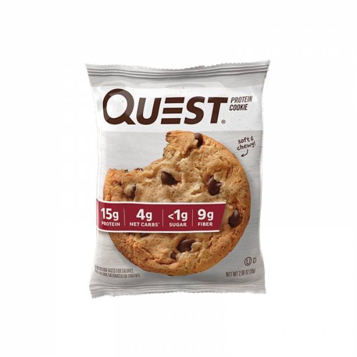 

Упаковка протеинового печенья Quest Nutrition Protein Cookie 12 x 50 г двойной шоколад (888849010806)