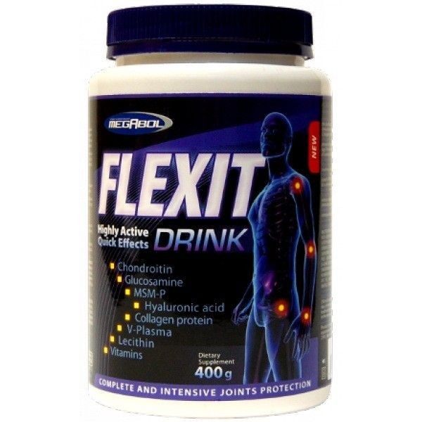 

Комплекс для суставов и связок Megabol Flexit Drink 400 г лимон (5907582338383)