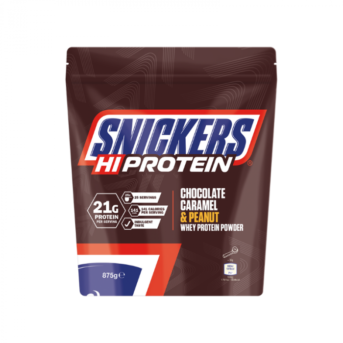 

Протеин Mars Snickers Hi Protein Whey Powder 875 г (5060402909269)