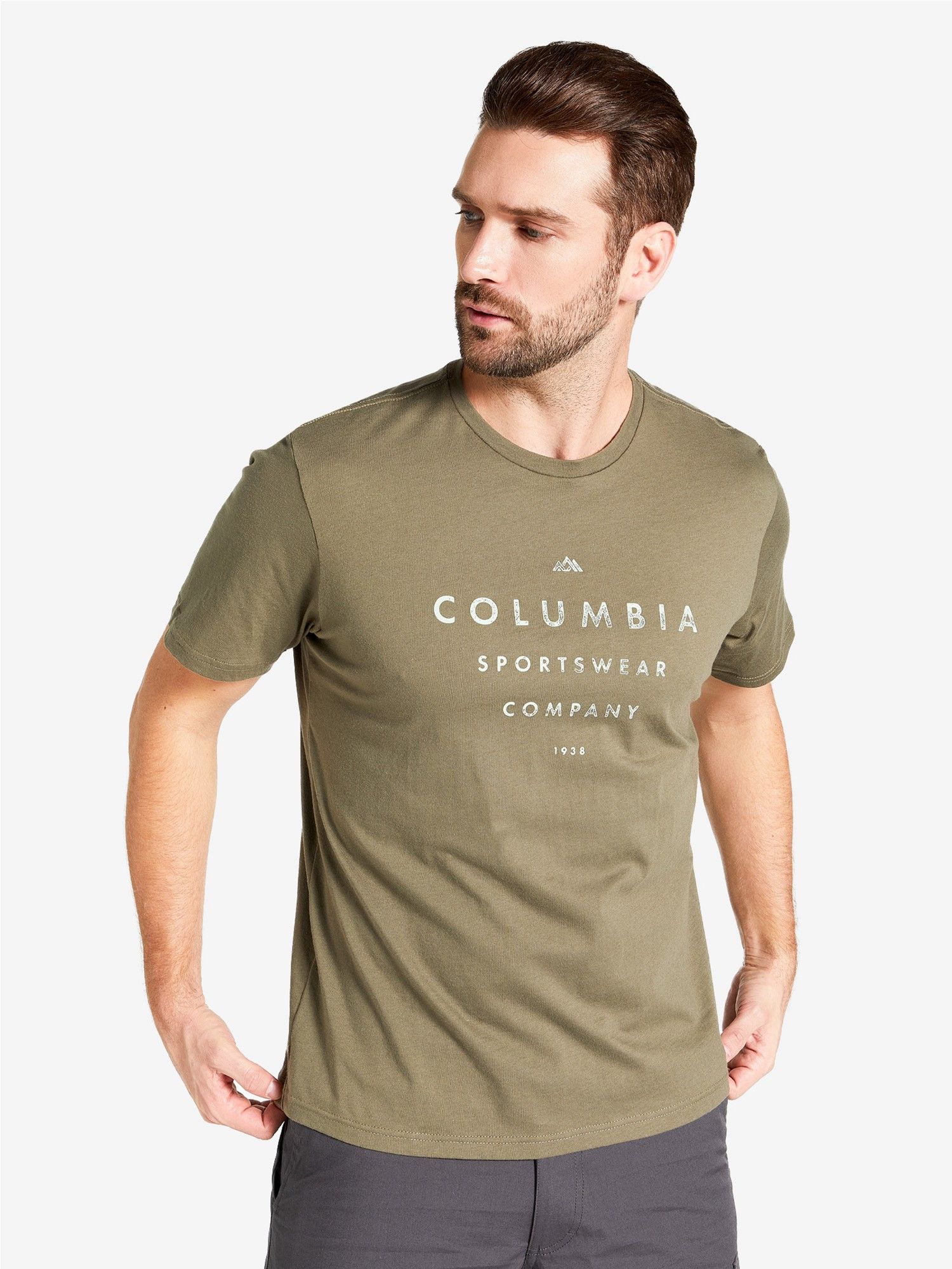 

Футболка Columbia Warren Grove 1872711-397 S Зеленая