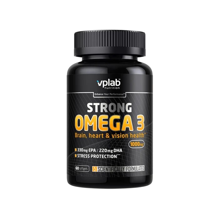 

Специальный продукт VPLab Strong Omega 3 60 капсул (4384303157)