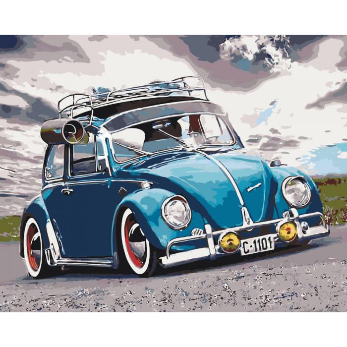 

Картина рисование по номерам Идейка Назад в прошлое 40х50см КНО2171 набор для росписи краски, кисти, холст