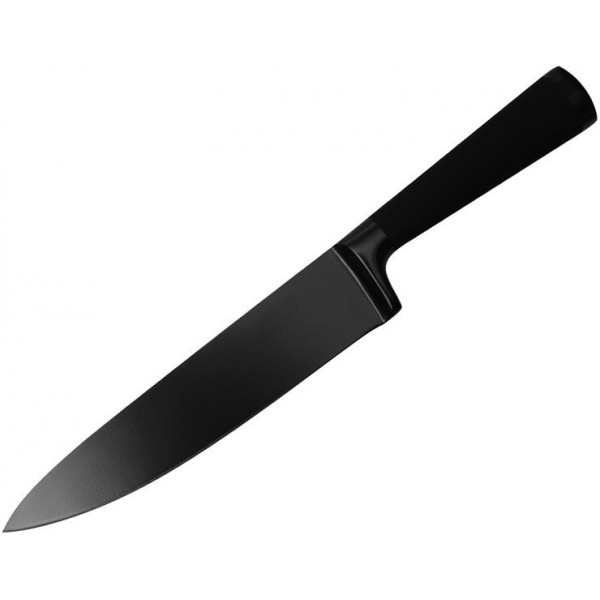 

Нож поварской Bergner Blackblade 20см с антибактериальным покрытием