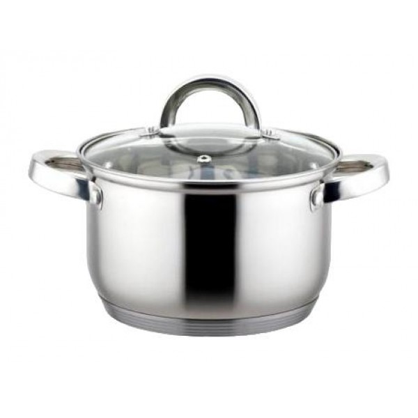 

Кастрюля Kamille Mystery 1.5л со стеклянной крышкой