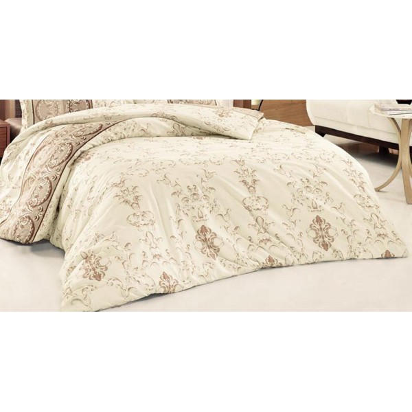 

Одеяло Nazenin Beige 195х215см, с силиконовым наполнителем