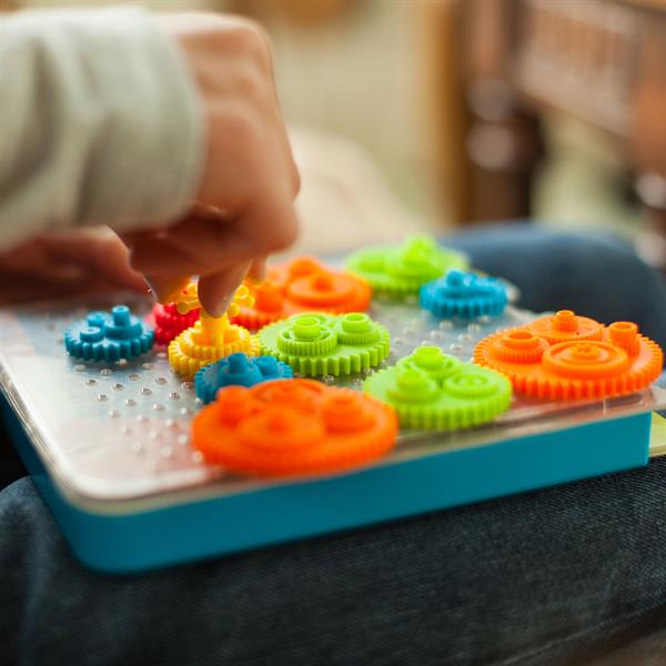 

Головоломка Разноцветные шестерёнки Fat Brain Toys Crankity (FA140-1)