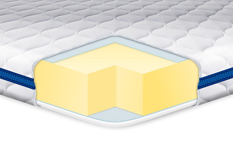 

Тонкий матрас Eurosleep Big Memory трикотаж 140х190 см
