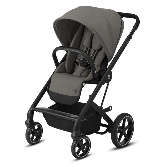 

Коляска Cybex Balios S Lux Soho Grey mid grey с бампером (520001187)