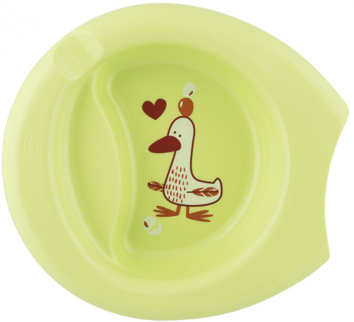 

Тарелка Chicco Easy Feeding Plate 6м+ Салатовый