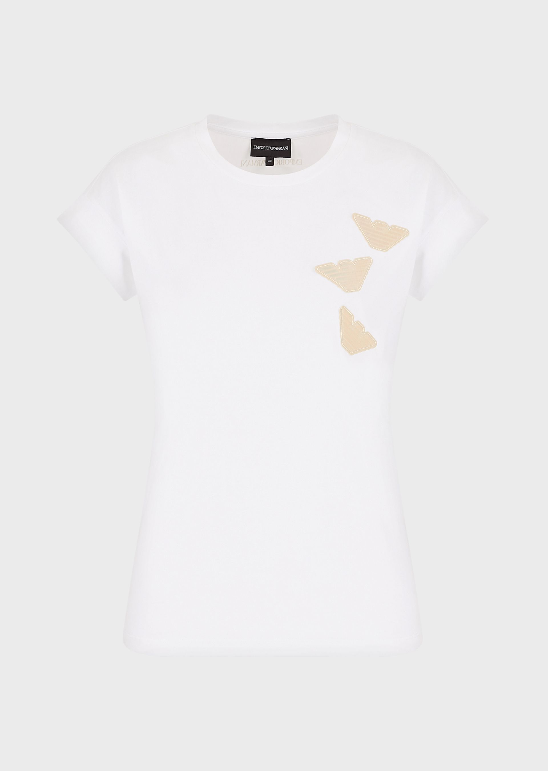 

Футболка Emporio Armani M Белая 3H2T7D.2J07Z