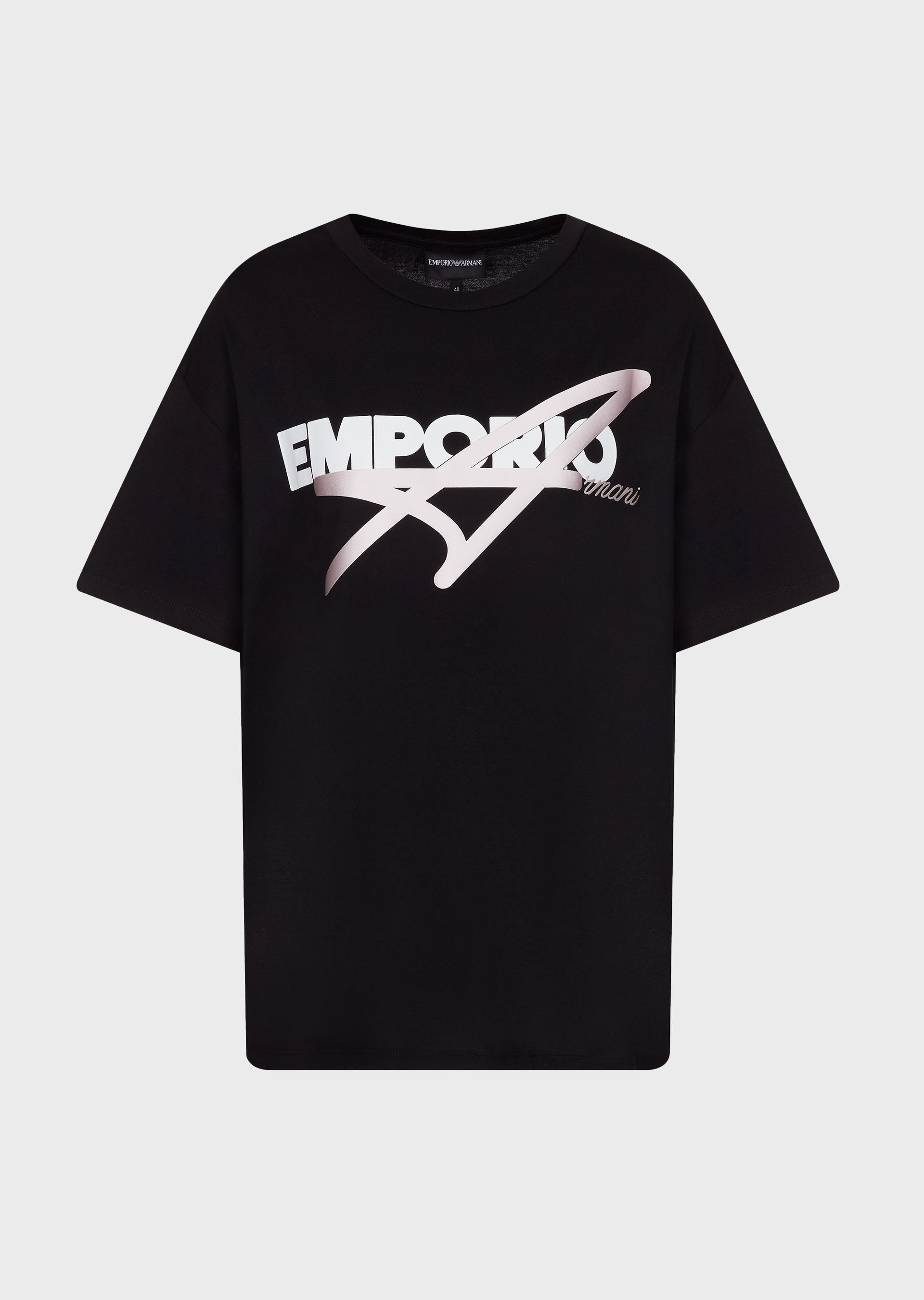 

Футболка Emporio Armani  Черная 3H2T7P.2J30Z, Футболка Emporio Armani S Черная 3H2T7P.2J30Z