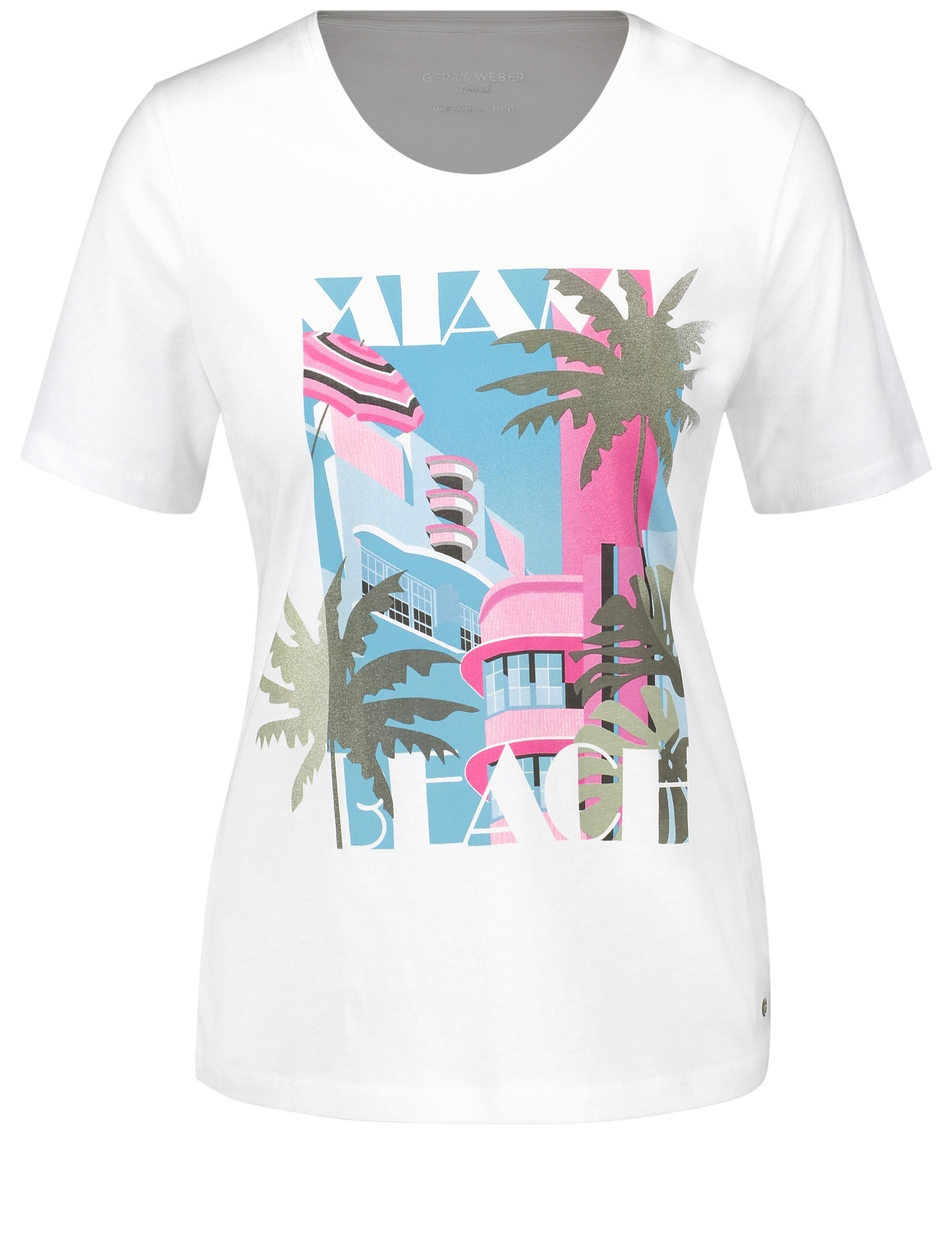 

Футболка Gerry Weber  Белая 270138.44026, Футболка Gerry Weber 3XL Белая 270138.44026