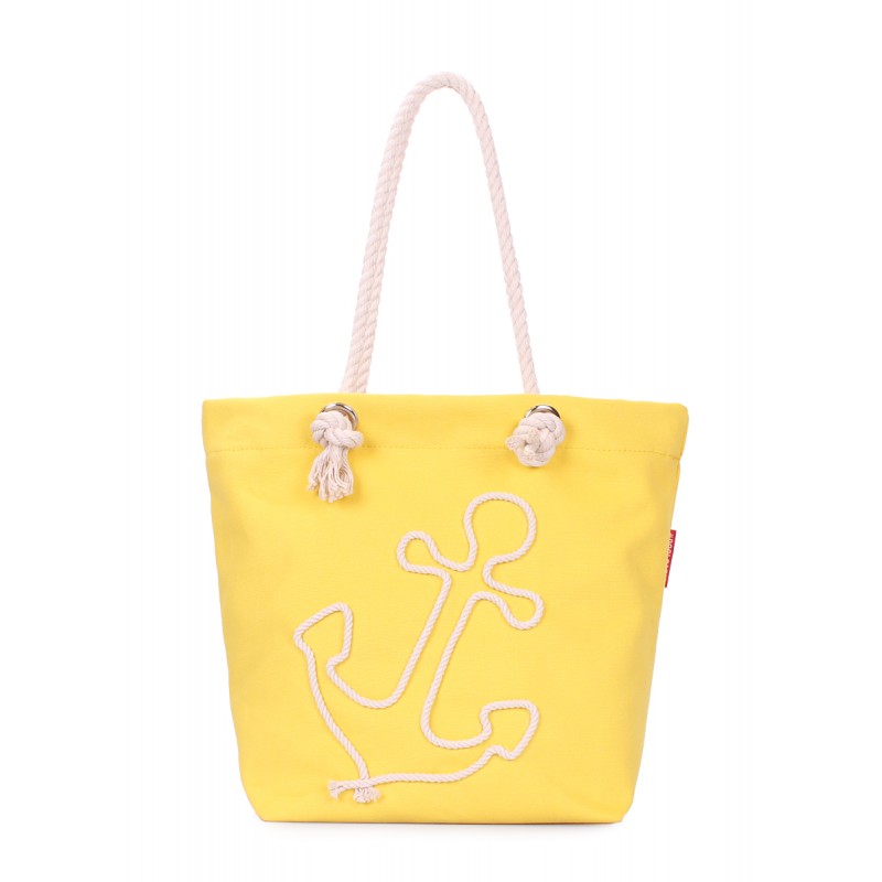 

Летняя сумка с якорем POOLPARTY (anchor-oxford-yellow)