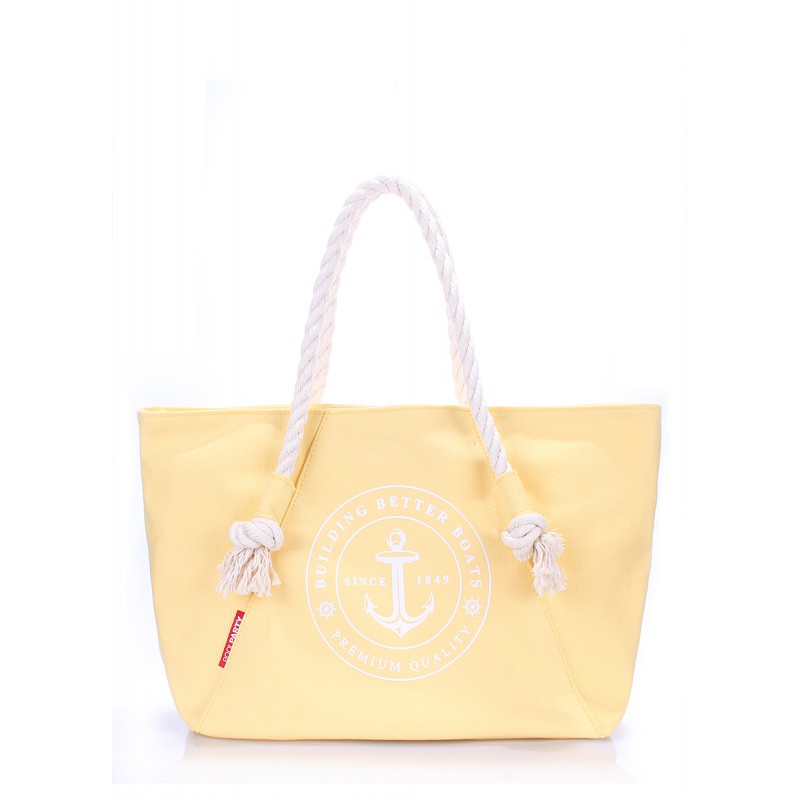 

Сумка POOLPARTY с морским принтом (breeze-oxford-yellow)