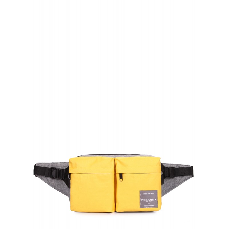

Сумка на пояс Bumper (bumper-yellow-grey)