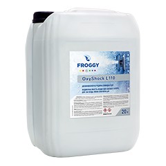 

Жидкий дезинфектант на основе активного кислорода шокового действия Froggy OxyShock L110 (20 л).
