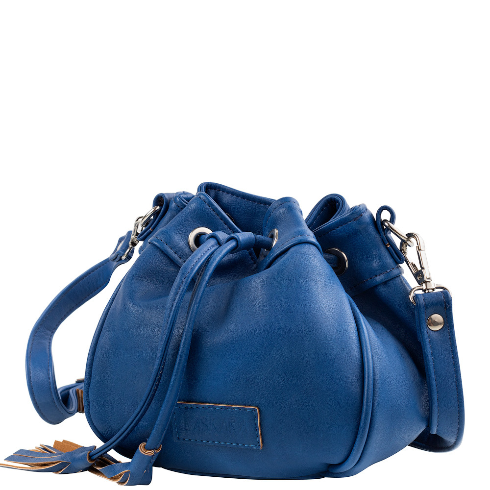 

Женская сумка ридикюль (LK-10048-blue) Laskara 17,5х18х16,5 см Синий 000149223