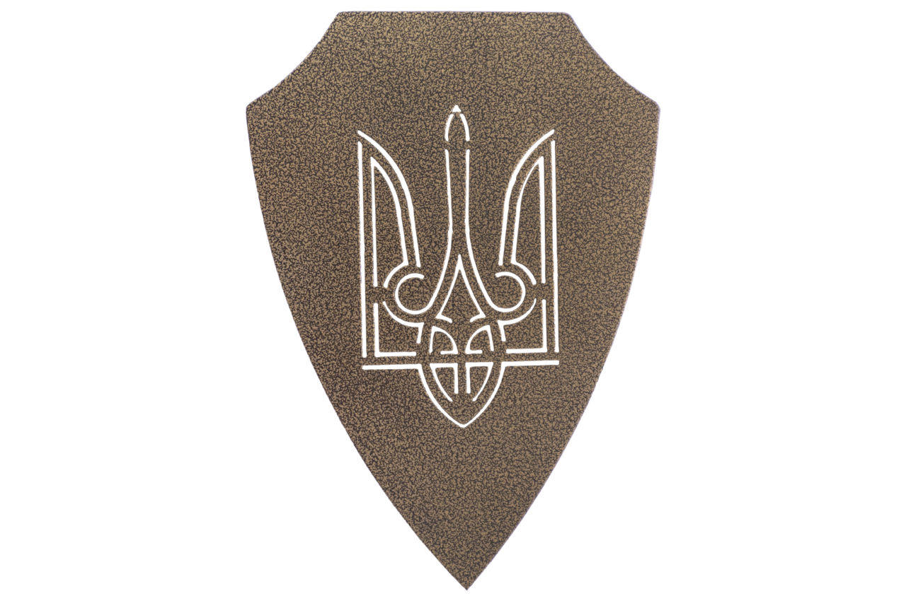 

Подставка-щит для шампуров DV герб Украины (Х29)