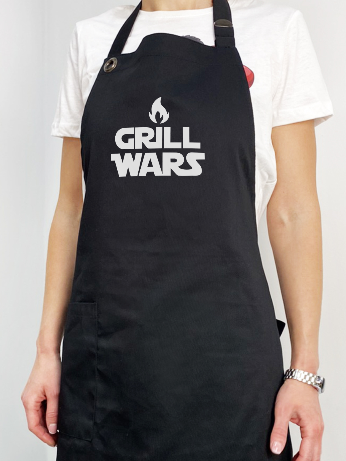 

Фартук FunkyShop "Grill Wars" Черный
