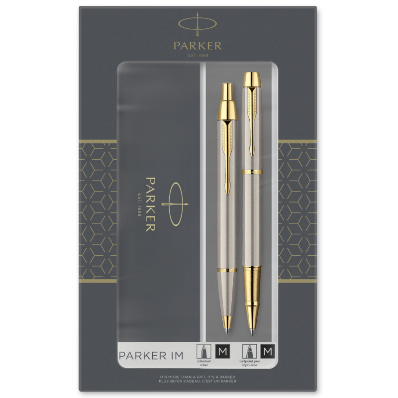 

Набор ручек Parker IM Brushed metal (20 392Tb19)