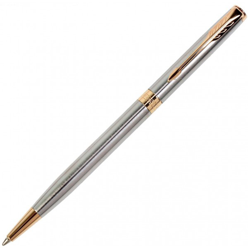 

Ручка шариковая Parker Sonnet Slim Stainless Steel (84131)