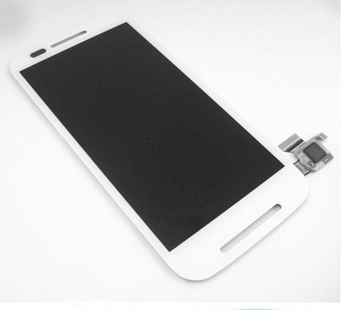 

Дисплей (экран) для Motorola XT1021 Moto E, XT1022, XT1025 + тачскрин, цвет белый High Copy