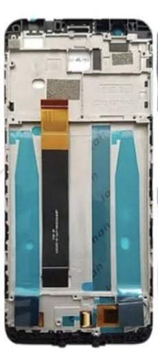 

Дисплей (экран) для Meizu M8c + тачскрин, черный, с передней панелью High Copy