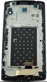 

Дисплей (экран) для LG H734 G4s Dual Sim/H735/H736 + тачскрин, черный, с передней панелью, оригинал Original