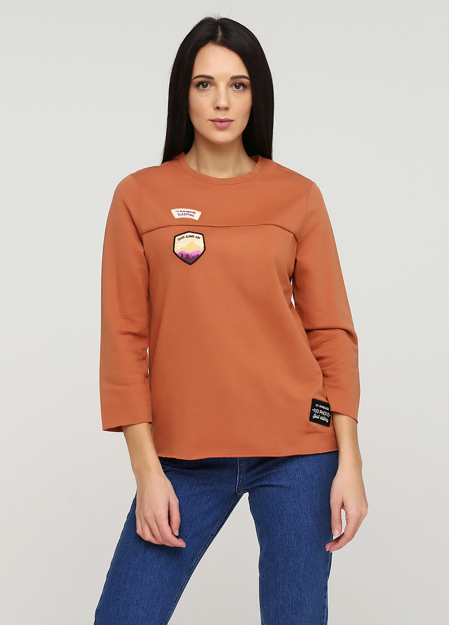 

Свитшот Pull&Bear женский терракотовый, Свитшот Pull&Bear женский терракотовый S