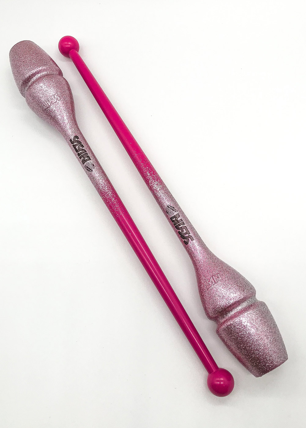 

Булавы для гимнастики SASAKI NEW FIG M 34GH резина 44cm 150g Raspberry x Powder-pink (SC34GHx)