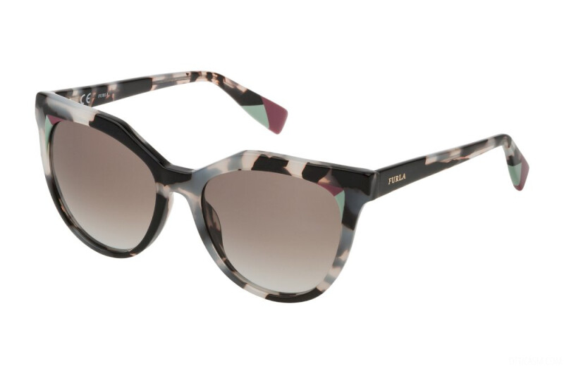 

Cолнцезащитные очки Furla SFU231 Black Havana
