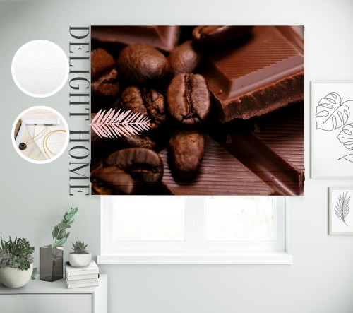 

Римская штора с фотопечатью 00-385 система Light I&H Блекаут Нова 80*170 см