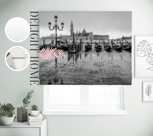 

Римская штора с фотопечатью 00-583 система Prestige I&H Блекаут Нова 40*170 см