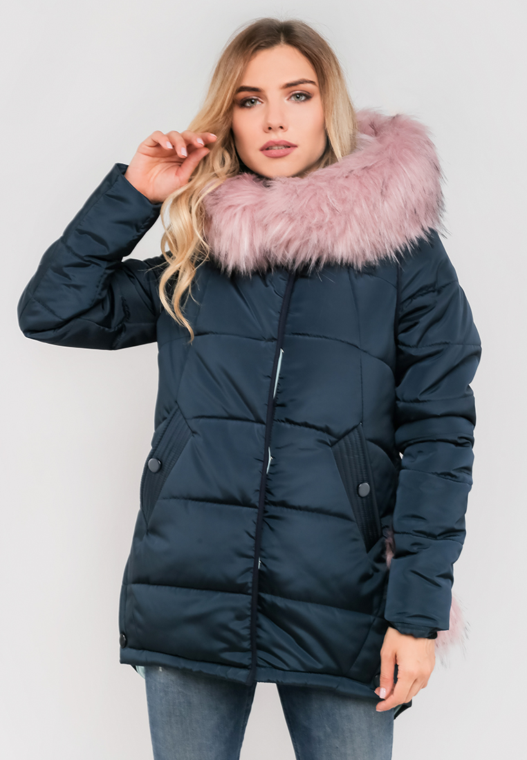 

Зимняя куртка с мехом Modniy OAZIS 52-54 Темно-синий (90317/3 52-54)