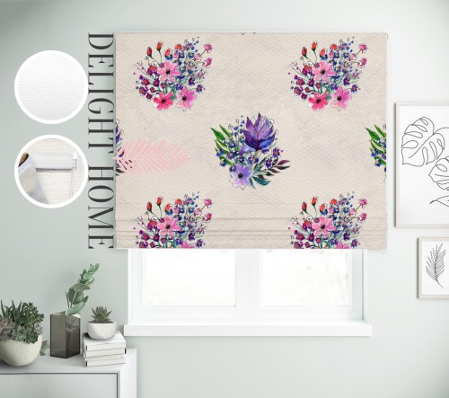 

Римская штора с фотопечатью 02-225 система Prestige I&H Блекаут Нова 180*170 см