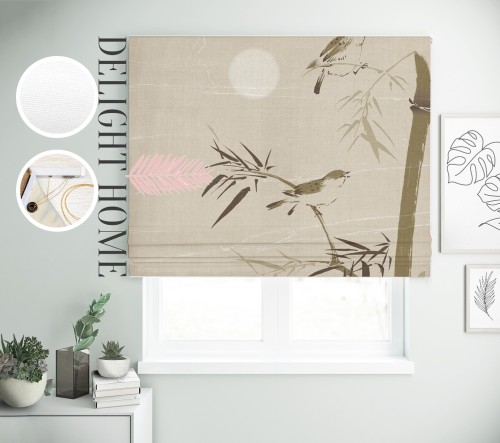 

Римская штора с фотопечатью 02-189 система Prestige I&H Блекаут Нова 250*170 см