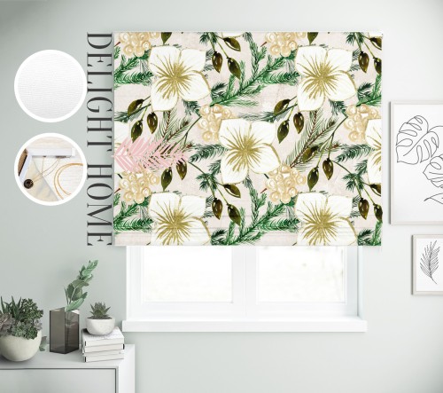 

Римская штора с фотопечатью 02-177 система Prestige I&H Блекаут Нова 270*170 см