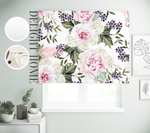 

Римская штора с фотопечатью 02-046 система Light I&H Блекаут Нова 280*170 см