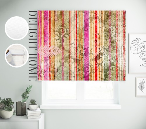 

Римская штора с фотопечатью 02-266 система Prestige I&H Блекаут Нова 40*170 см