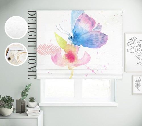 

Римская штора с фотопечатью 04-014 система Light I&H Блекаут Нова 120*170 см