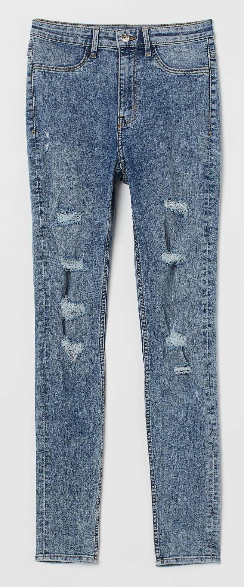 

Джинсы H&M 6213811-ACWX 42 Светло-синие