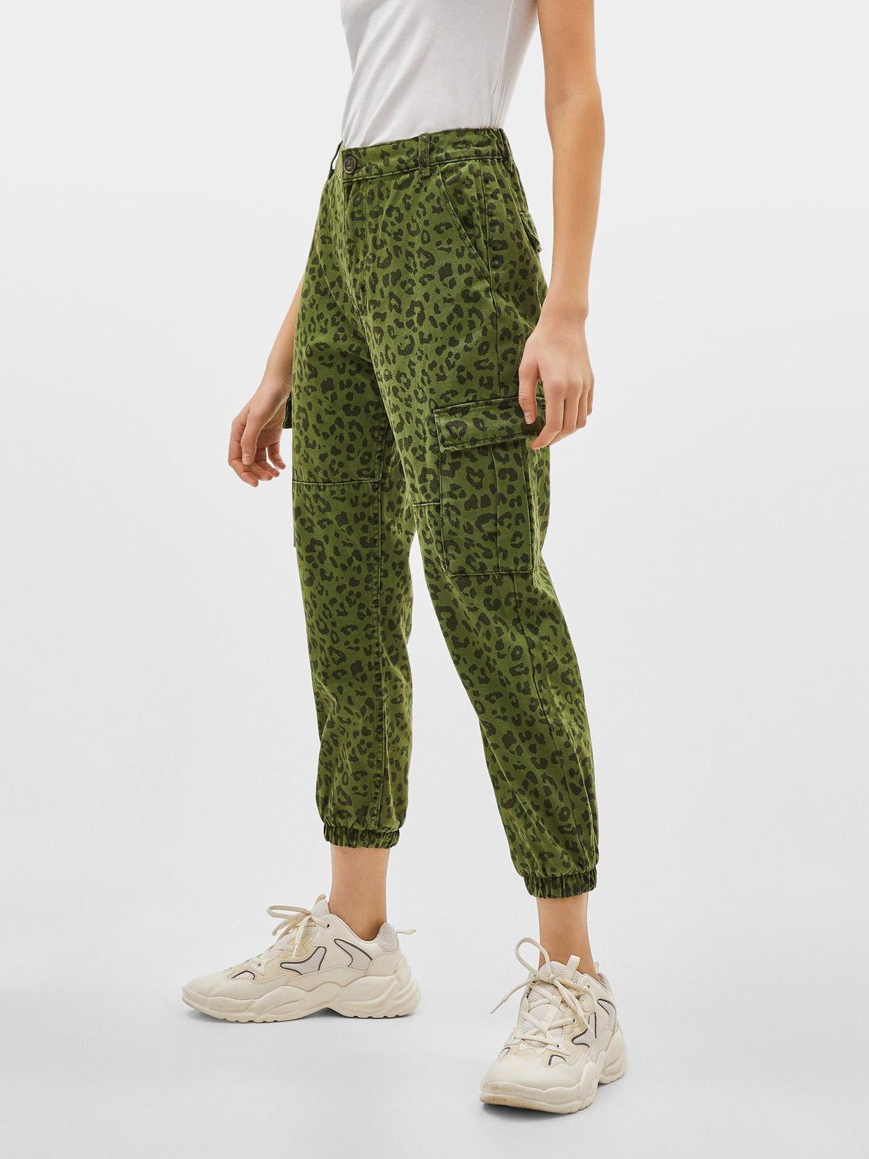 

Брюки Bershka 0150/534/529-ACVC 36 Комбинированные