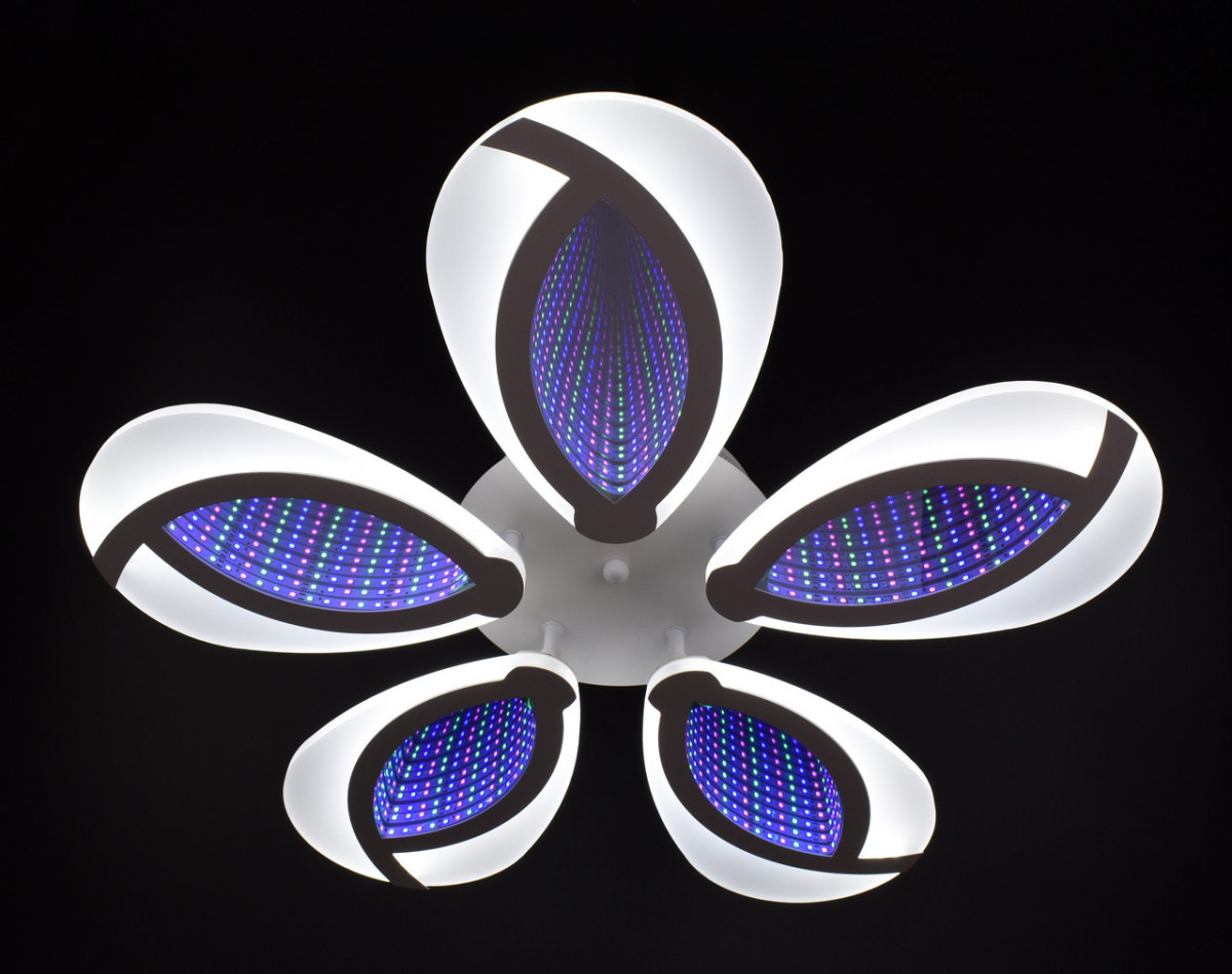 

Люстра потолочная Led с пультом A2701/5-wh Белый 8х59х59 см. Sunnysky (YR-A2701/5-wh)
