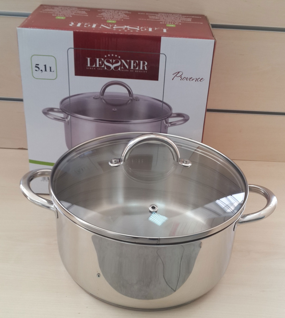 

Кастрюля 24 см 5,1 л Provence Lessner (55844-24)