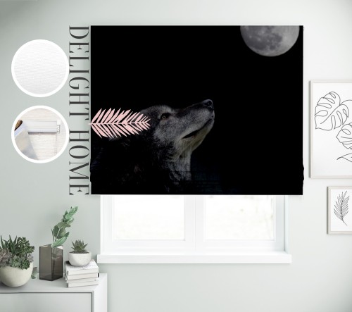 

Римская штора с фотопечатью 08-108 система Prestige I&H Блекаут Нова 70*170 см