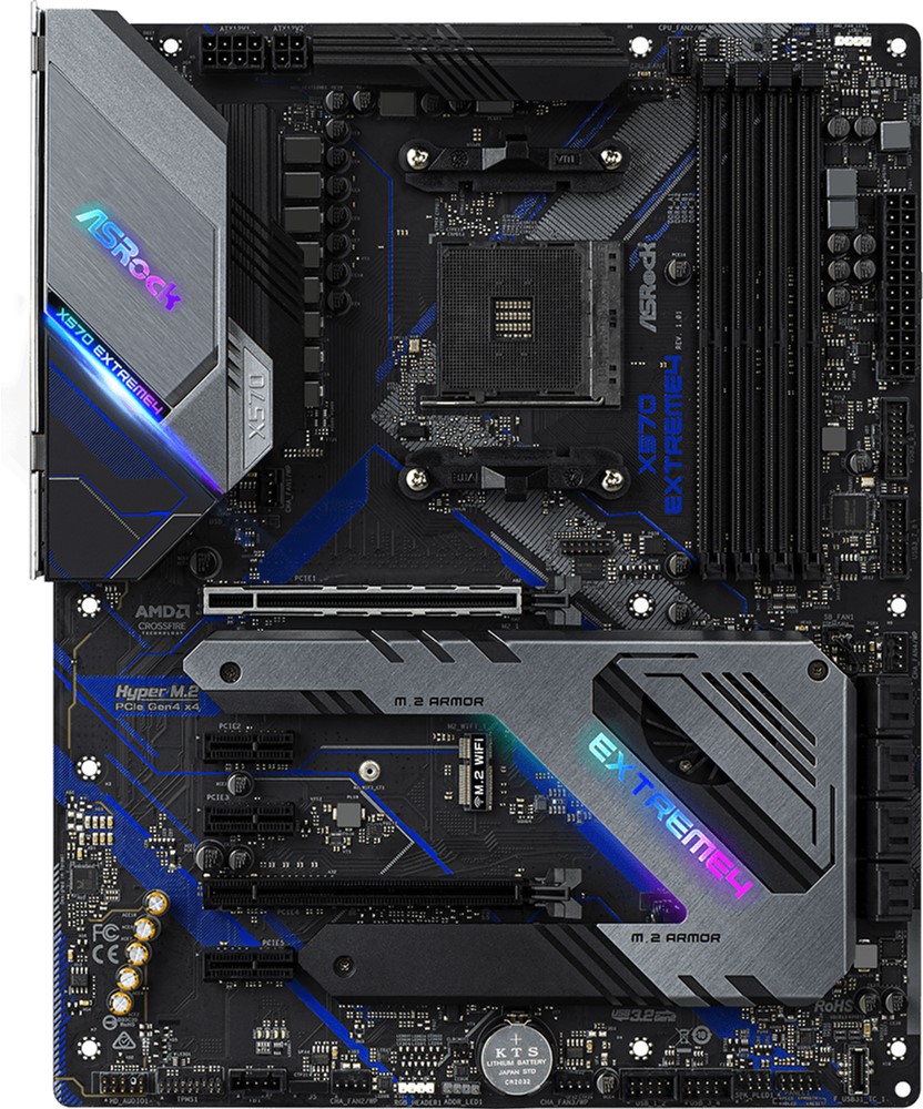 

Материнская плата ASRock X570 Extreme4 (sAM4, AMD X570, PCI-Ex16)