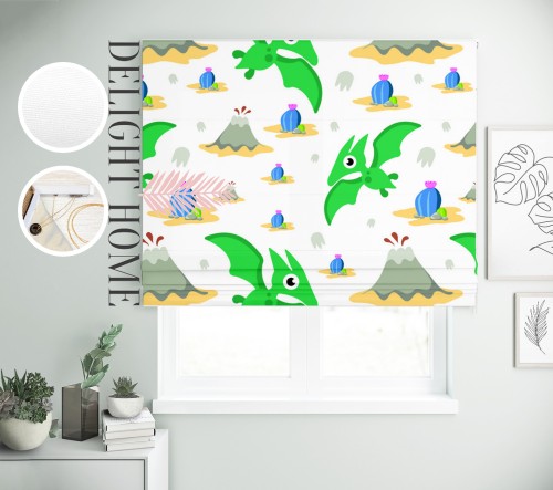 

Римская штора с фотопечатью 09-009 система Light I&H Блекаут Нова 260*170 см