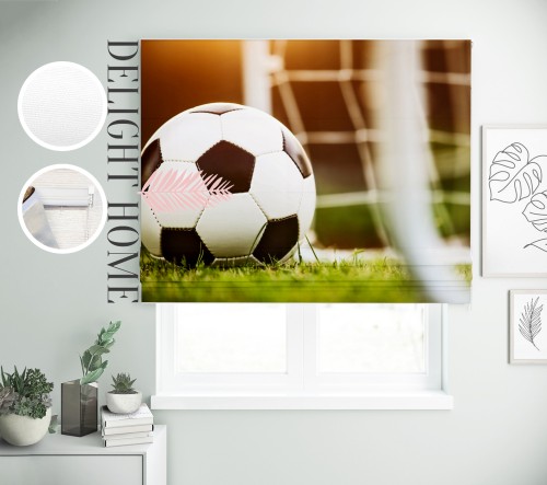 

Римская штора с фотопечатью 10-050 система Prestige I&H Джуси велюр 80*170 см